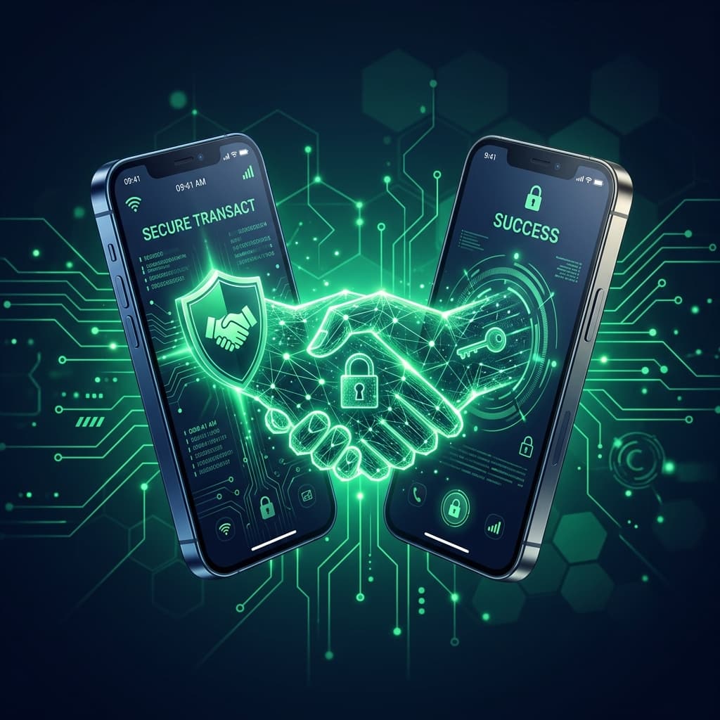 Secure Handshake Mockup